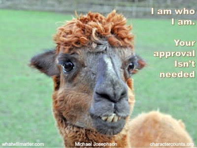 Post image for QUOTE & POSTER: I am who I am Your approval isn’t needed