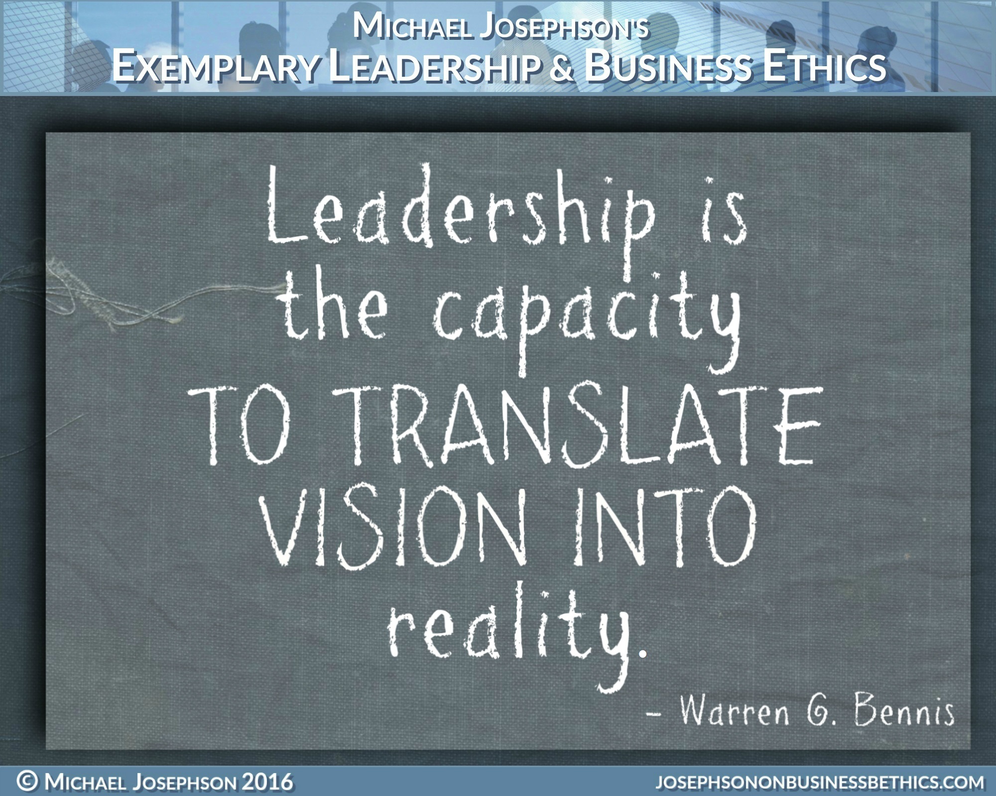 BEST EVER POSTER QUOTES ON LEADERSHIP - Exemplary Business Ethics