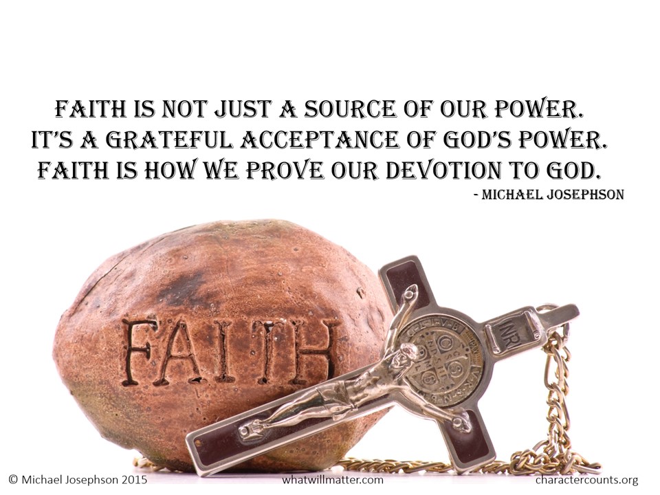 Faith & Power – What Will Matter