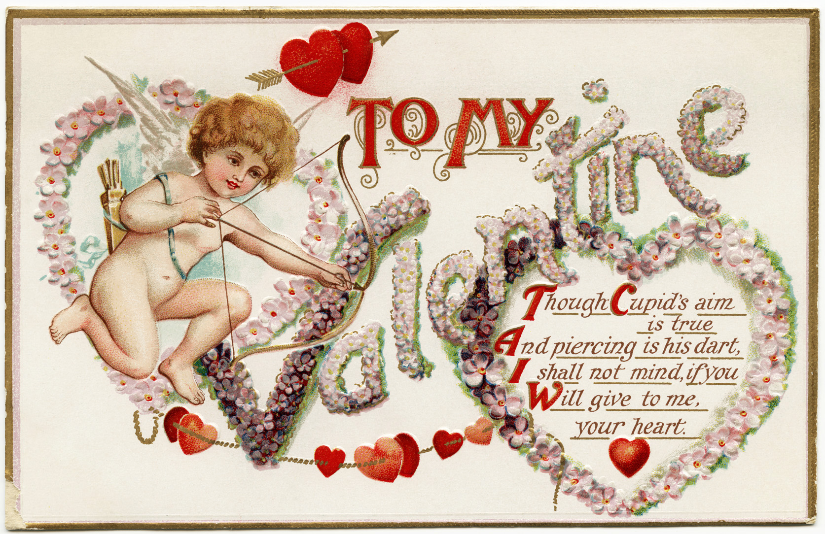 Beautiful Vintage Valentine Cards | What Will Matter