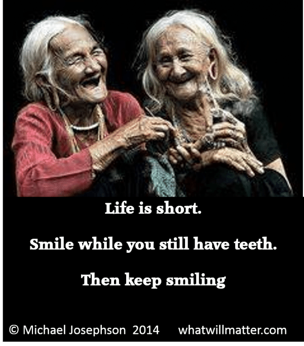 1 Life is short - smile