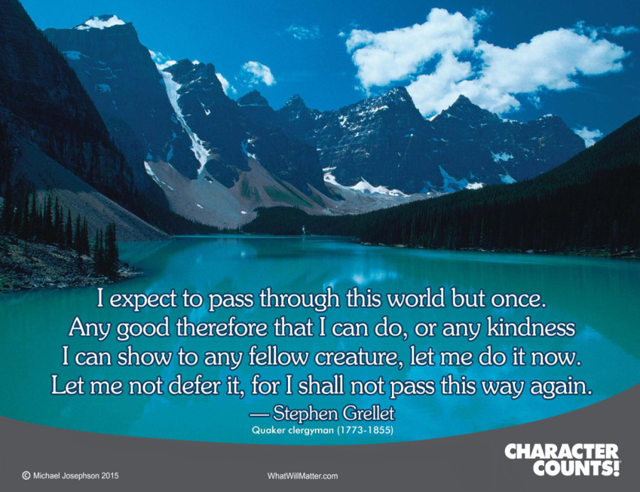 I Expect To Pass Through This World