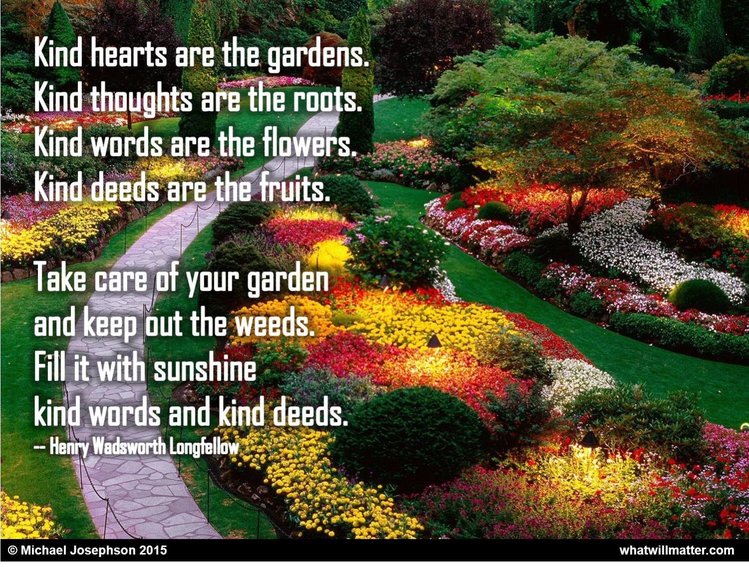 Take Care of your Garden | What Will Matter